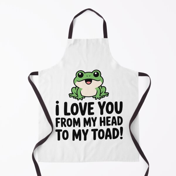 Item preview, I Love You From My Head To My Toad! Cute Toad Puns designed and sold by PMCreative.