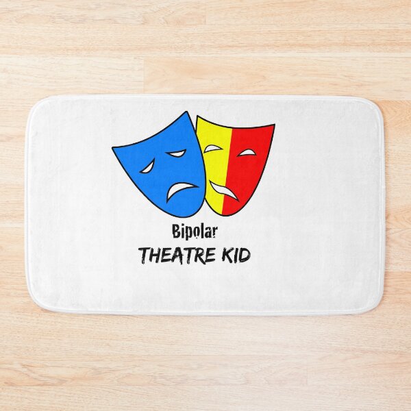 Artikelvorschau, Bipolares Theaterkind (schwarz) entworfen und verkauft von Bipolar, Etc..