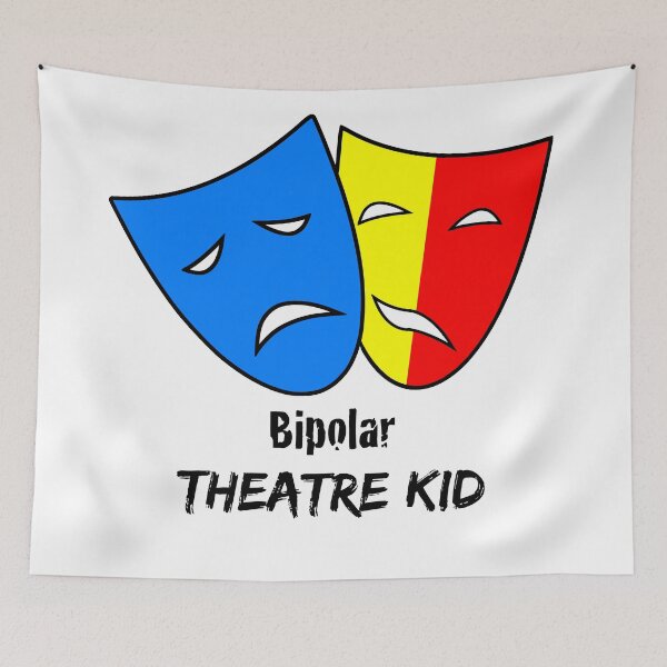 Item preview, Bipolar Theatre Kid (black) designed and sold by Bipolar, Etc..