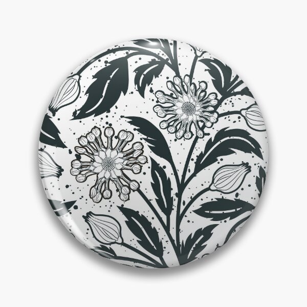 Item preview, Wild Daisies-Black & White designed and sold by Pamelandia.