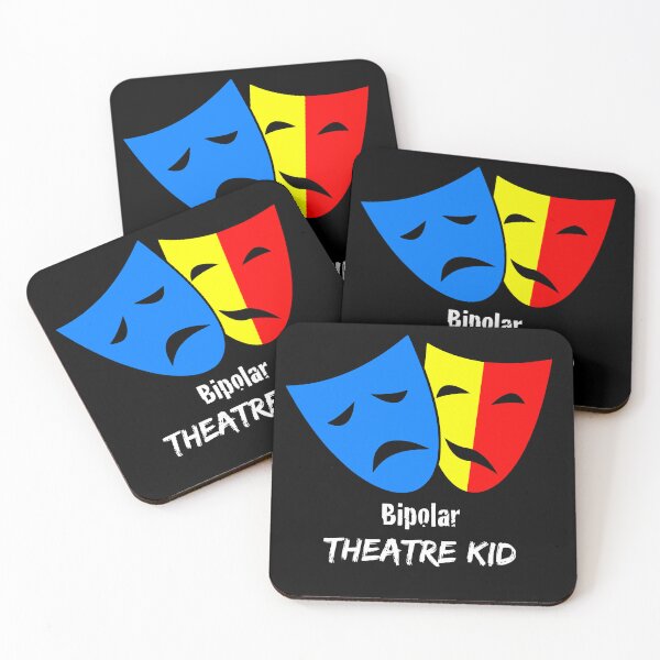 Item preview, Bipolar Theatre Kid (white) designed and sold by Bipolar, Etc..
