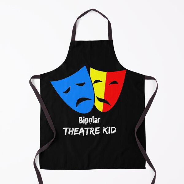 Item preview, Bipolar Theatre Kid (white) designed and sold by Bipolar, Etc..