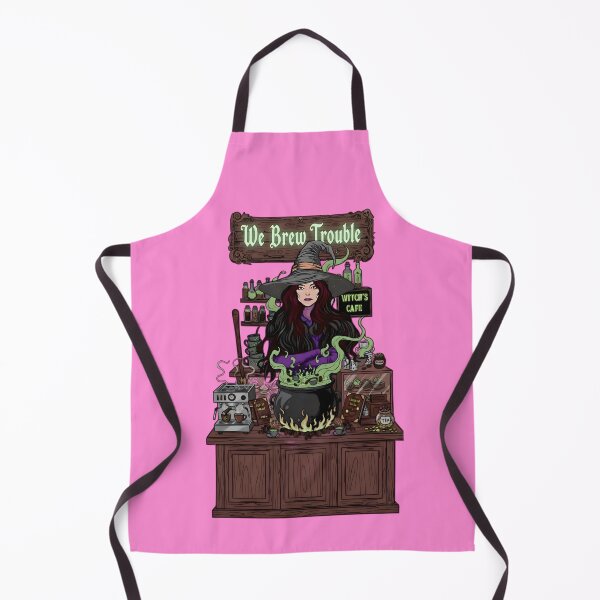 Item preview, We Brew Trouble – Witch’s Cafe designed and sold by SidTastic .