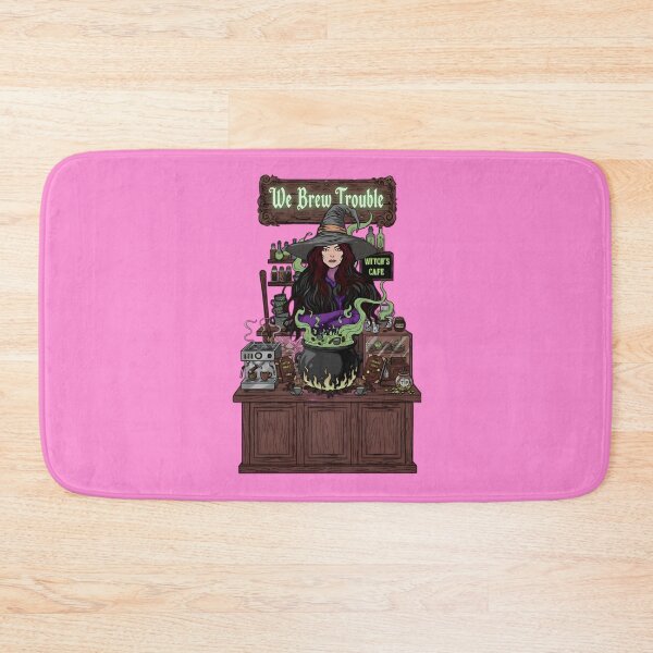 Item preview, We Brew Trouble – Witch’s Cafe designed and sold by SidTastic .