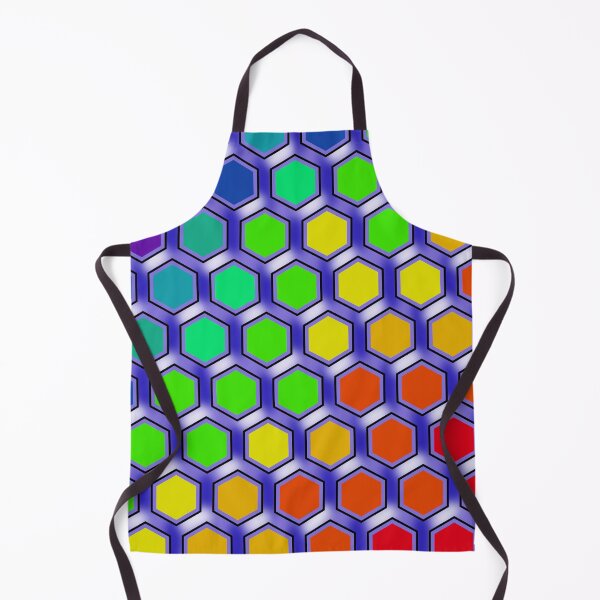 Item preview, rainbow honeycone designed and sold by Mandala Madness.