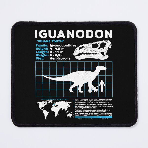 Item preview, Iguanodon Fact Sheet designed and sold by NicGrayGraphic.