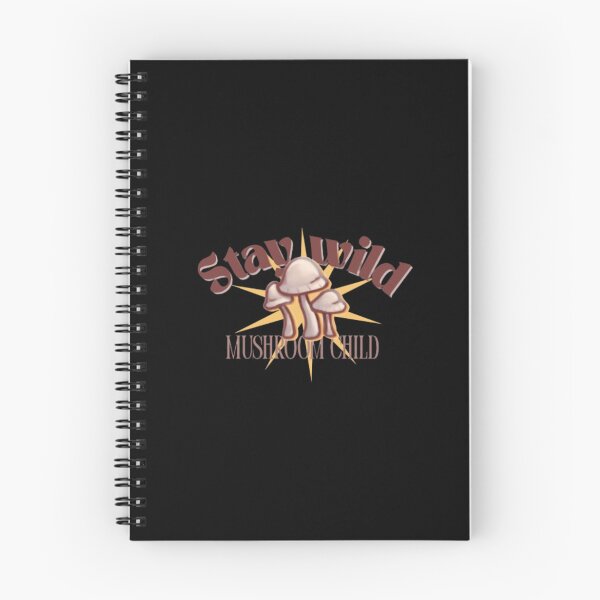Item preview, Stay Wild, Mushroom Child – Cozy Cottagecore Nature Design designed and sold by ByaStudio.