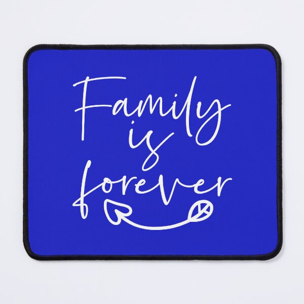 Item preview, “Family is Forever – Heartwarming Calligraphy Quote Design” designed and sold by Building60media.