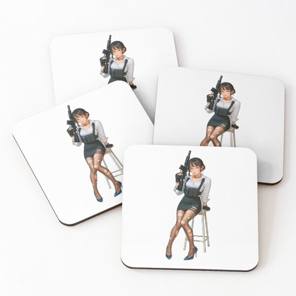 Item preview, Operator Waifu – Tactical Beauty on Duty designed and sold by RAWLIFEGRAPHIC.