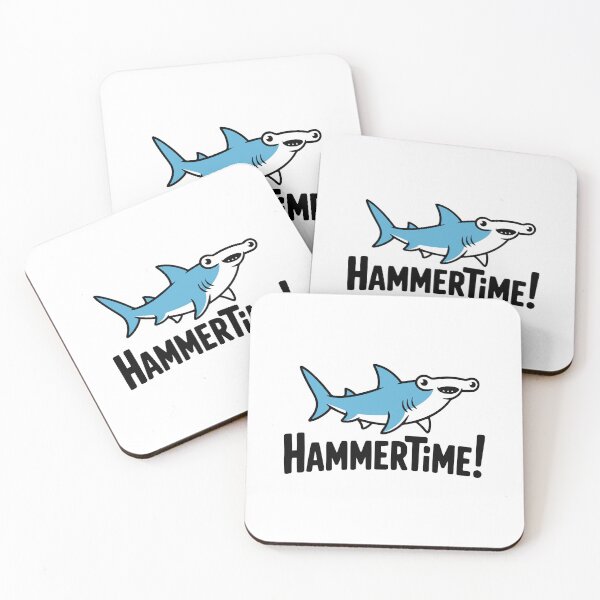 Item preview, Hammertime! Cute Hammerhead Shark Pun designed and sold by PMCreative.
