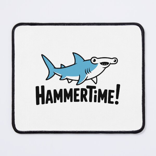 Item preview, Hammertime! Cute Hammerhead Shark Pun designed and sold by PMCreative.