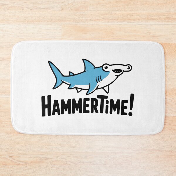Item preview, Hammertime! Cute Hammerhead Shark Pun designed and sold by PMCreative.