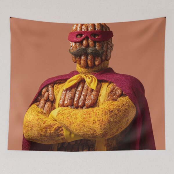 Item preview, Super sausages man designed and sold by Brendon987.