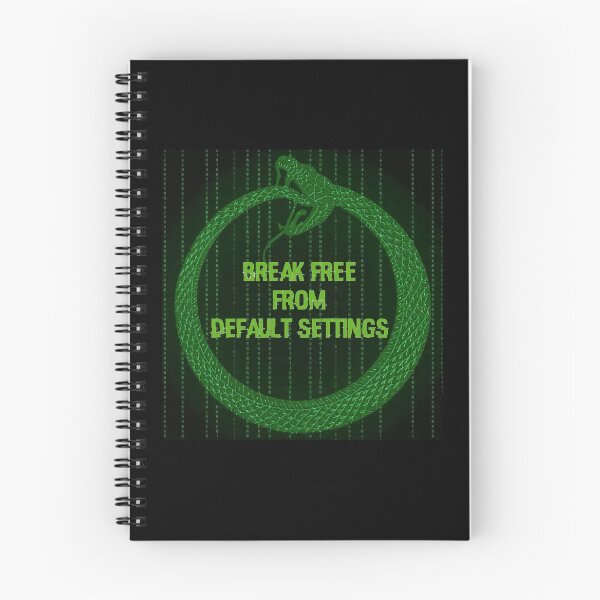 Item preview, BREAK FREE FROM DEFAULT SETTINGS designed and sold by enigma3a.