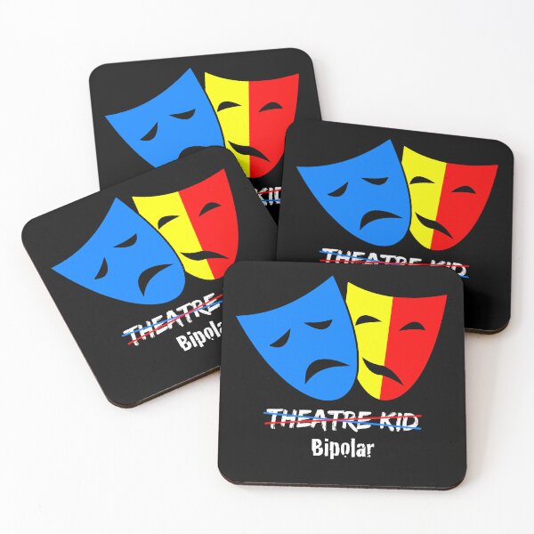 Item preview, Bipolar - Not a Theatre Kid (white) designed and sold by Bipolar, Etc..