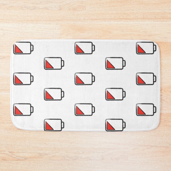 Item preview, Low Battery Icon – Minimalist Hand-Drawn Power Symbol Illustration designed and sold by PixelVibe782.