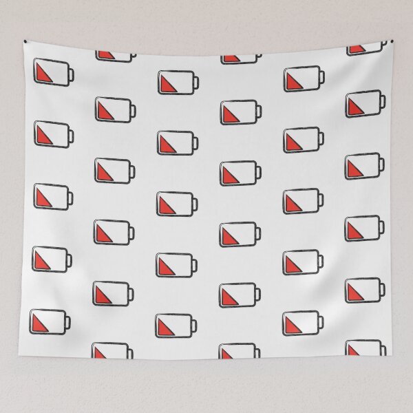 Item preview, Low Battery Icon – Minimalist Hand-Drawn Power Symbol Illustration designed and sold by PixelVibe782.
