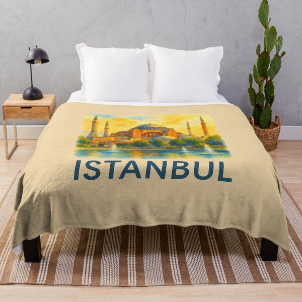 Item preview, Istanbul Hagia Sophia Watercolor Poster designed and sold by Bratak.