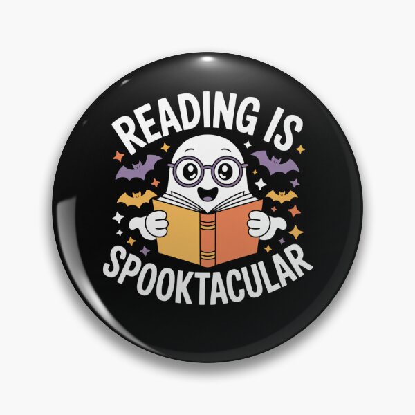 Item preview, Reading Is Spooktacular Funny Ghost Reading Book Halloween designed and sold by Mateusz Majcherek.