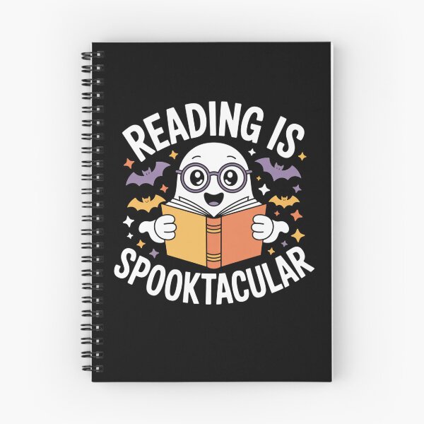 Item preview, Reading Is Spooktacular Funny Ghost Reading Book Halloween designed and sold by Mateusz Majcherek.