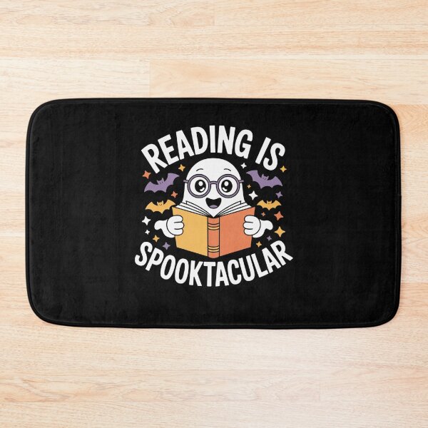 Item preview, Reading Is Spooktacular Funny Ghost Reading Book Halloween designed and sold by Mateusz Majcherek.