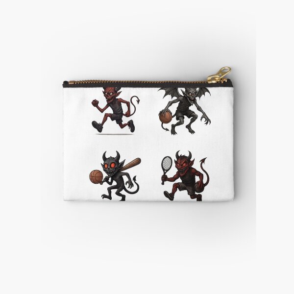 Item preview, Sporty little devils playing designed and sold by rolfzogg ART.