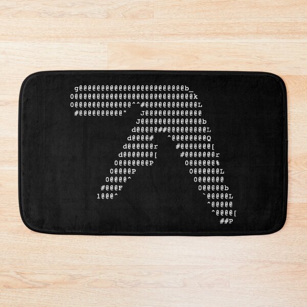 Item preview, Aphex Twin ASCII Art White design designed and sold by 808Garments.