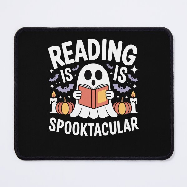 Item preview, Reading Is Spooktacular Funny Ghost Reading Book Halloween designed and sold by Mateusz Majcherek.