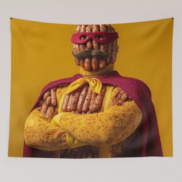 Item preview, Super sausages man designed and sold by Brendon987.