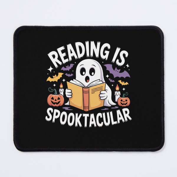 Item preview, Reading Is Spooktacular Funny Ghost Reading Book Halloween designed and sold by Mateusz Majcherek.