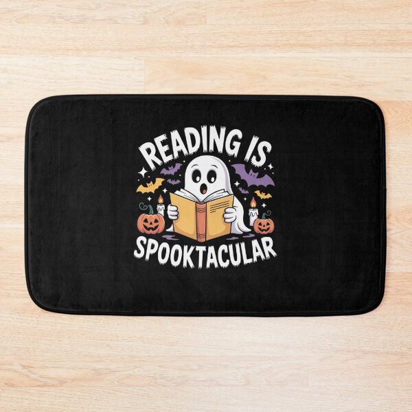 Item preview, Reading Is Spooktacular Funny Ghost Reading Book Halloween designed and sold by Mateusz Majcherek.