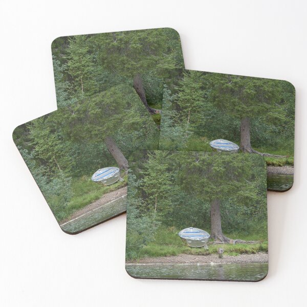 Item preview, The boat by the stream. Kuusamo, Pieni karhunkierros 2025 designed and sold by Jouko Lehto Photography.