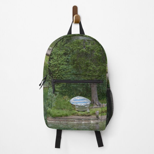 Item preview, The boat by the stream. Kuusamo, Pieni karhunkierros 2025 designed and sold by Jouko Lehto Photography.
