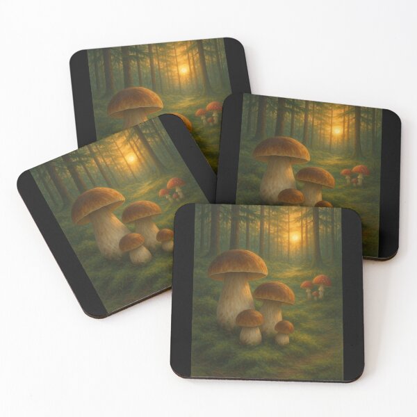 Item preview, Kopie von Edible Mushrooms- Botanical Watercolor Illustration with Scientific Names designed and sold by RikeSch.