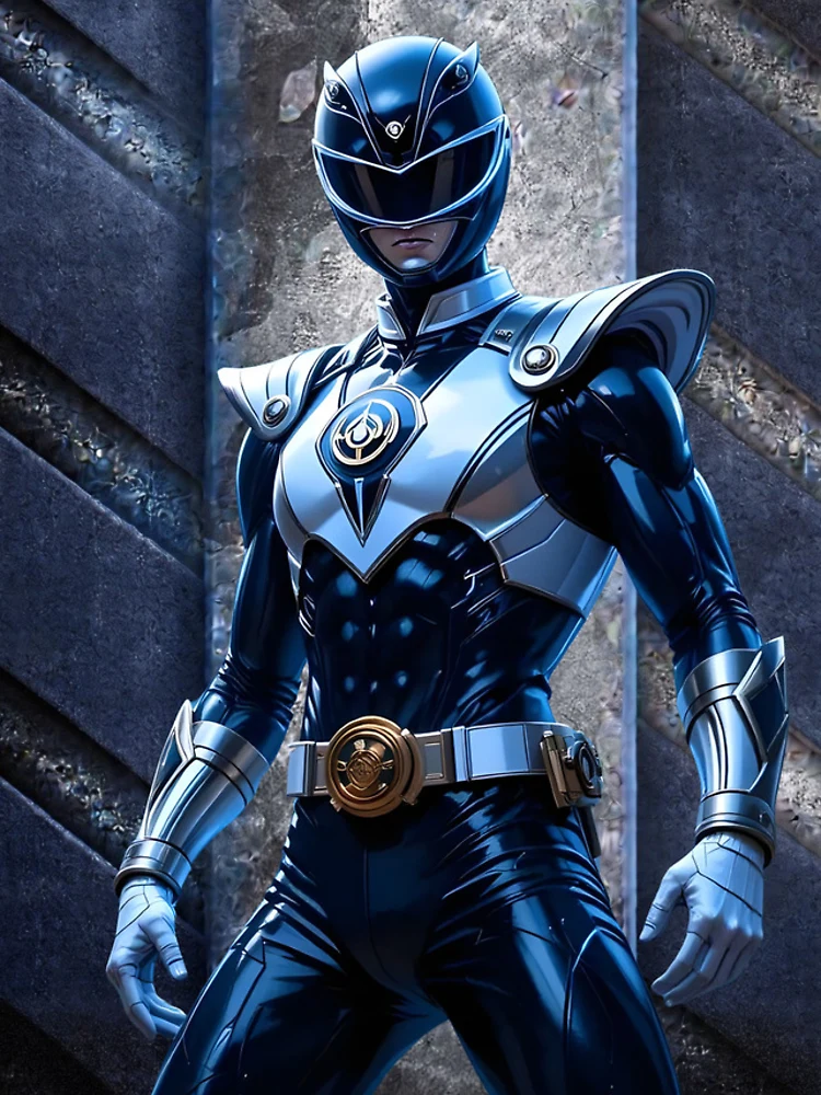 Thumbnail 4 of 4, iPhone Case, Power Rangers - Blue Ranger designed and sold by Asmat-Artist.