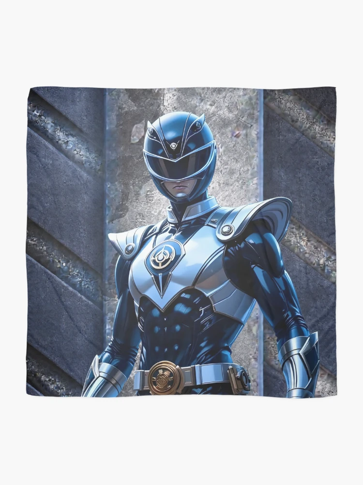 Thumbnail 2 of 3, Scarf, Power Rangers - Blue Ranger designed and sold by Asmat-Artist.