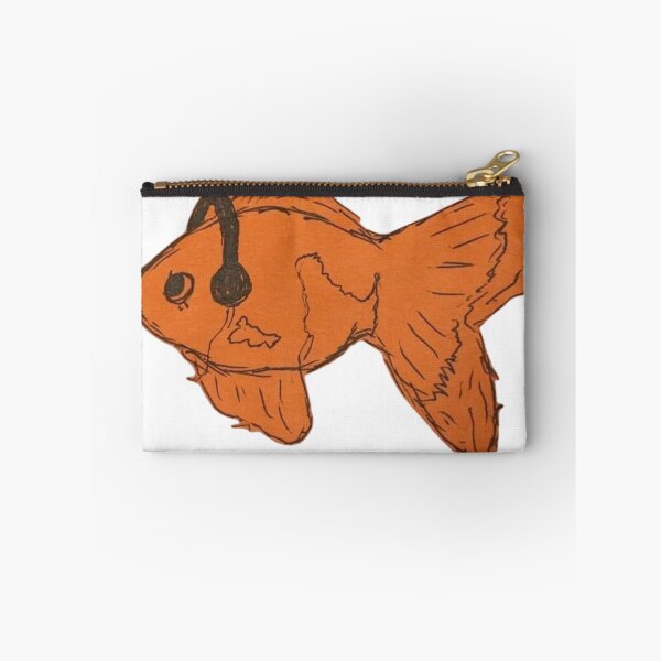 Item preview, fish with headphones designed and sold by DhriegoStudio.