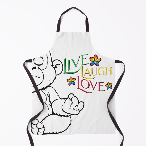 Item preview, "Live Laugh Love – Vibrant Zen Vibes" designed and sold by Velorrae.