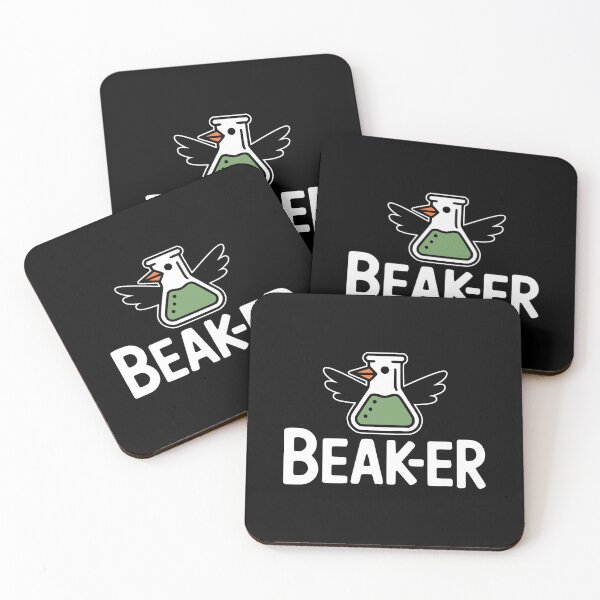 Item preview, Beak-er! Funny Science Pun designed and sold by PMCreative.