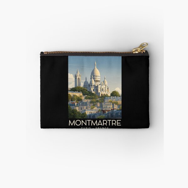 Item preview, A Vintage Travel Illustration of Montmartre - Paris - France designed and sold by GoodOldVintage.