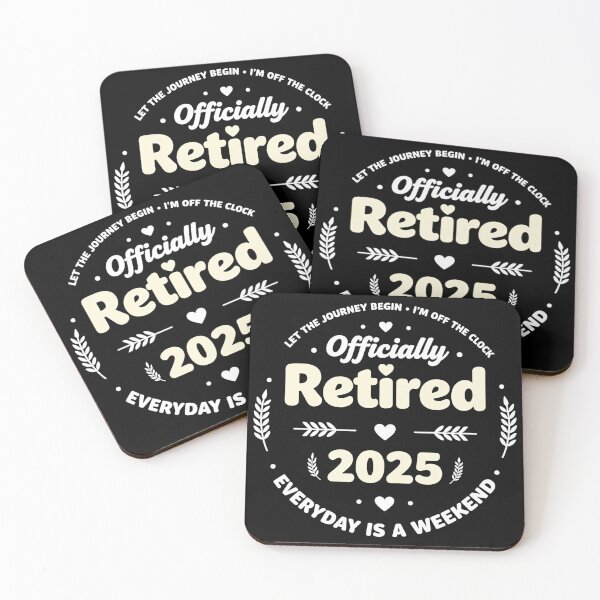 Item preview, Officially Retired 2025 - Funny Retirement designed and sold by Jaanussar.