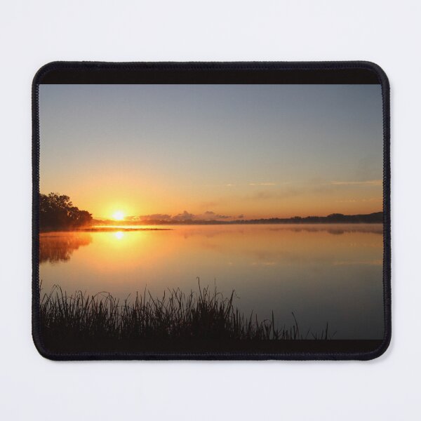Item preview, Serene Golden Sunrise over Lake designed and sold by WD-Artist.