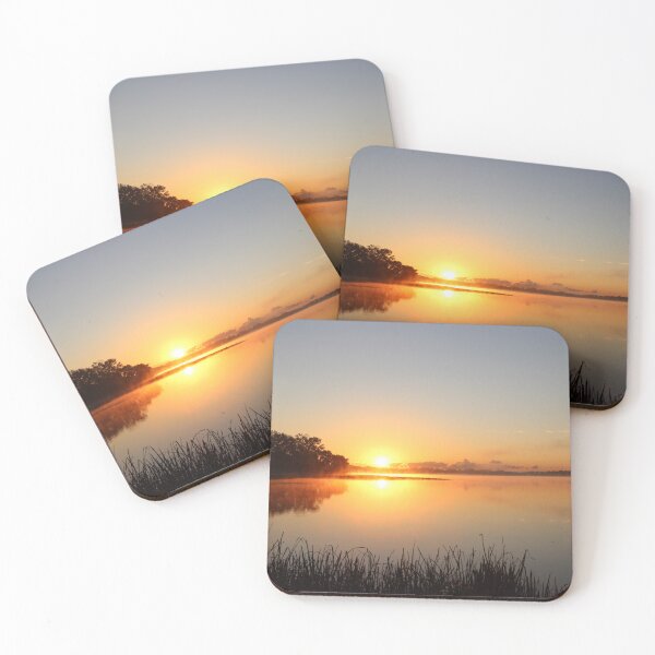 Item preview, Serene Golden Sunrise over Lake designed and sold by WD-Artist.