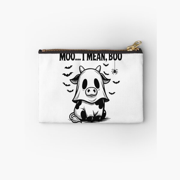 Item preview, Cute Halloween Cow Ghost – “Moo… I Mean, Boo” Comic Art designed and sold by DariusZD.