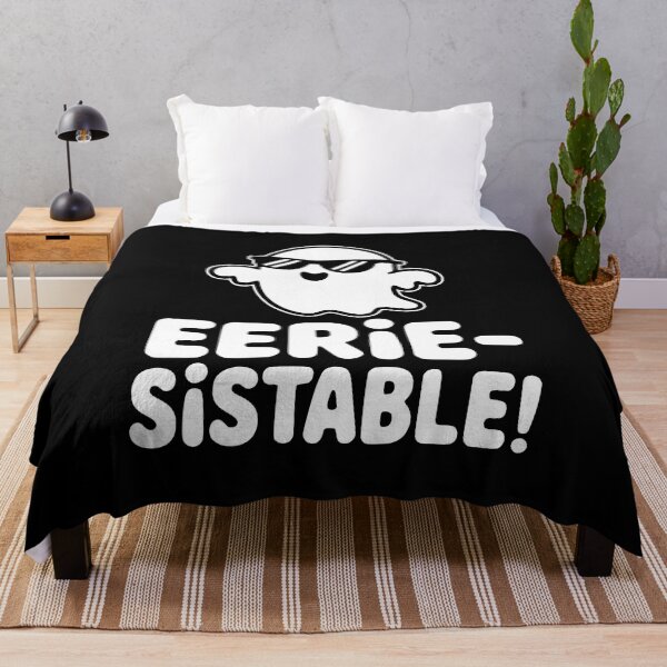 Item preview, Eerie-Sistable! Funny Halloween Ghost Pun designed and sold by PMCreative.