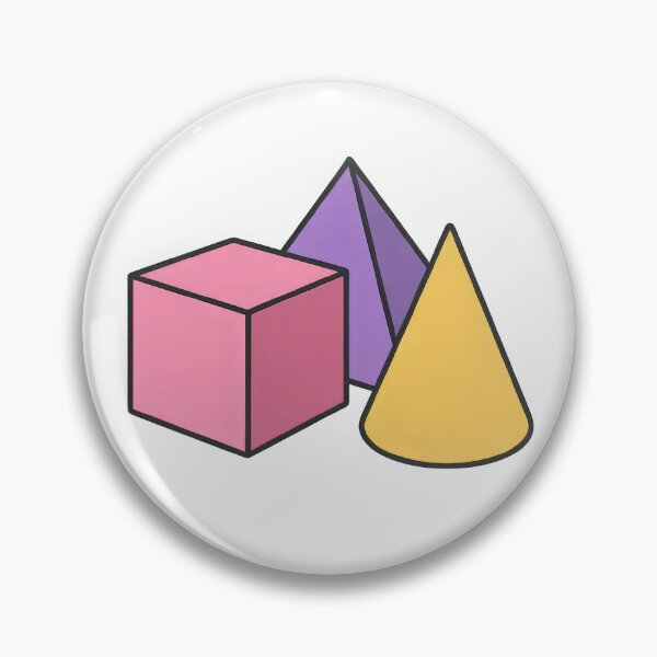Item preview, The Building Blocks: Cube, Pyramid, and Cone designed and sold by IraBum.
