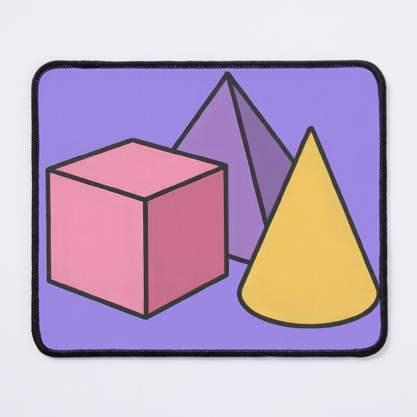 Item preview, The Building Blocks: Cube, Pyramid, and Cone designed and sold by IraBum.
