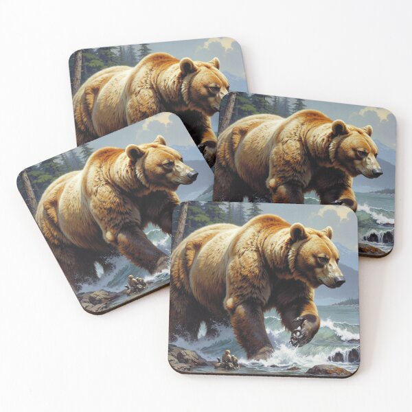 Item preview, Grizzly designed and sold by Digital Dream Art.