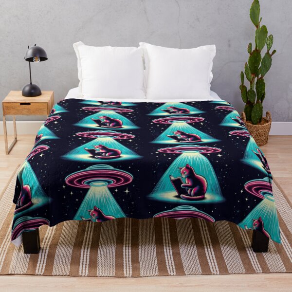 Item preview, Ufo and cute cat designed and sold by Dogandesighn.