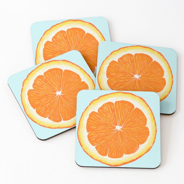 Item preview, Fruity Orange Slice designed and sold by MollyMacLiving.